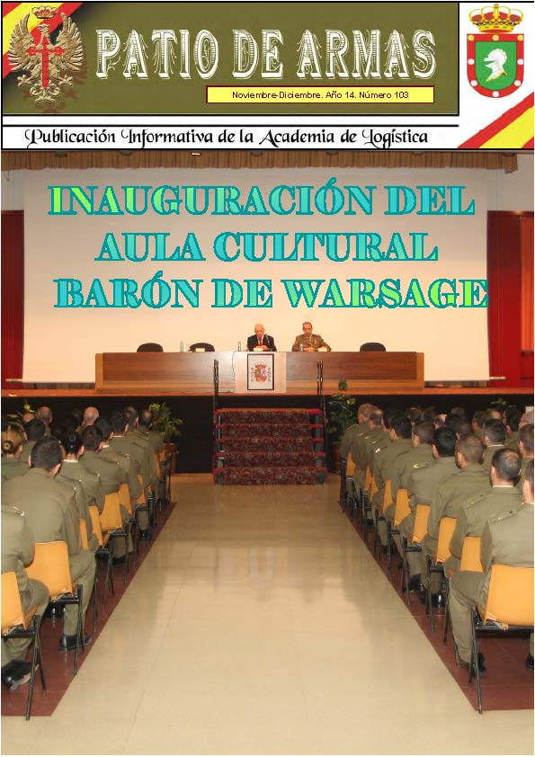 Revista PATIO DE ARMAS núm. 103